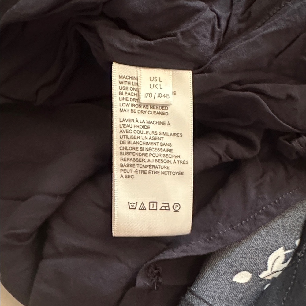 Free People Black Floral satin dress, L - Picture 12 of 14